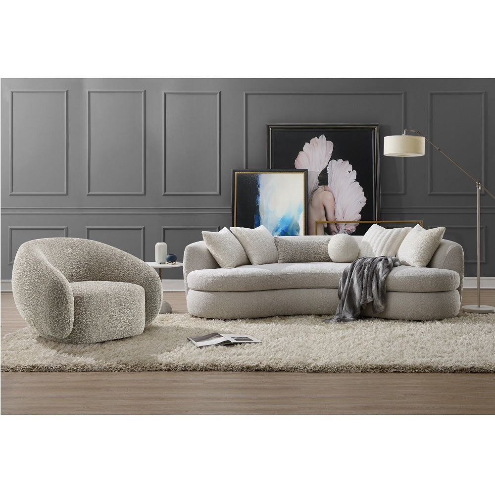 Isabel Brown Chair W/Swivel - Ornate Home