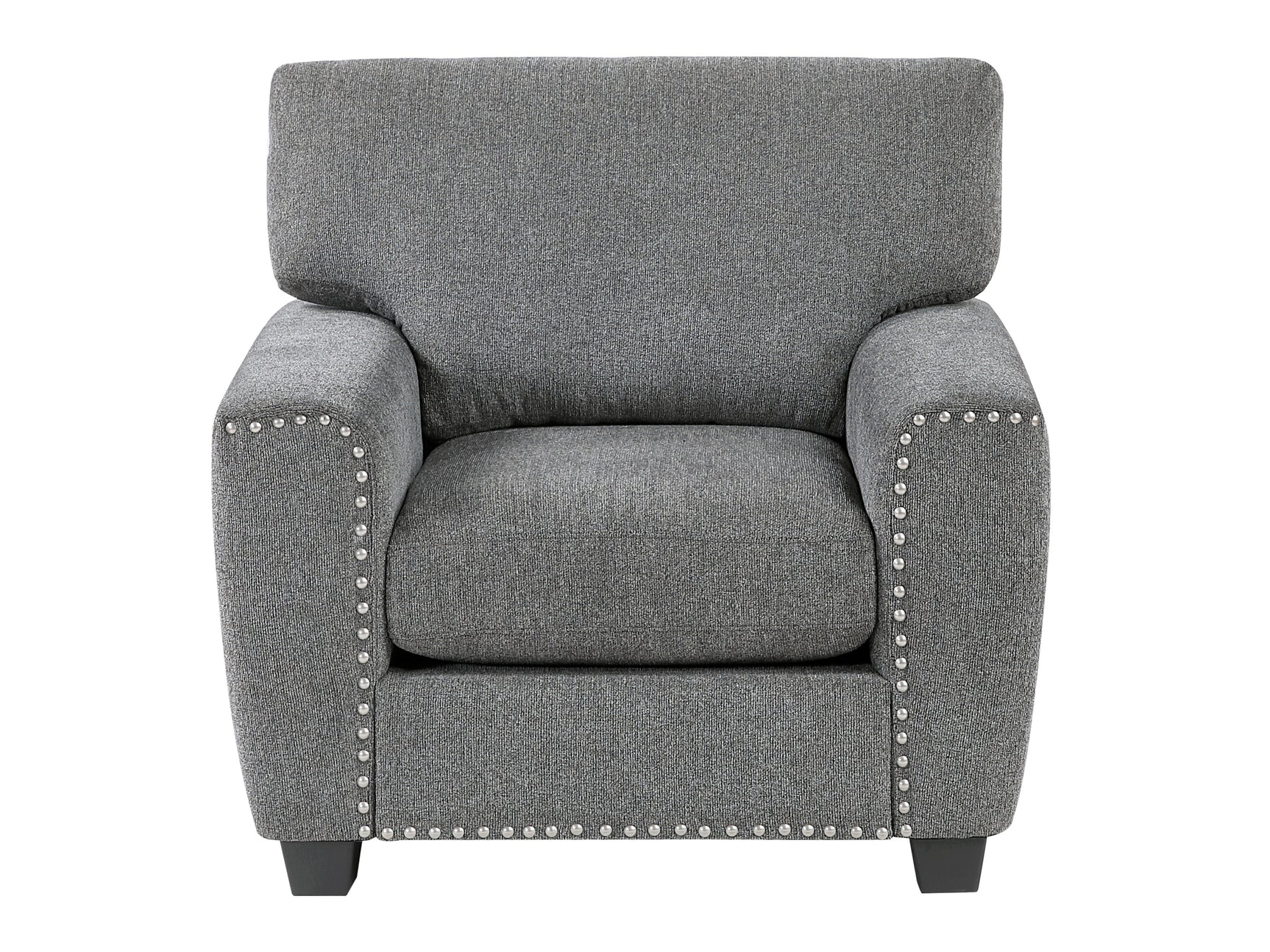 Isabel Dark Gray Chair - Ornate Home
