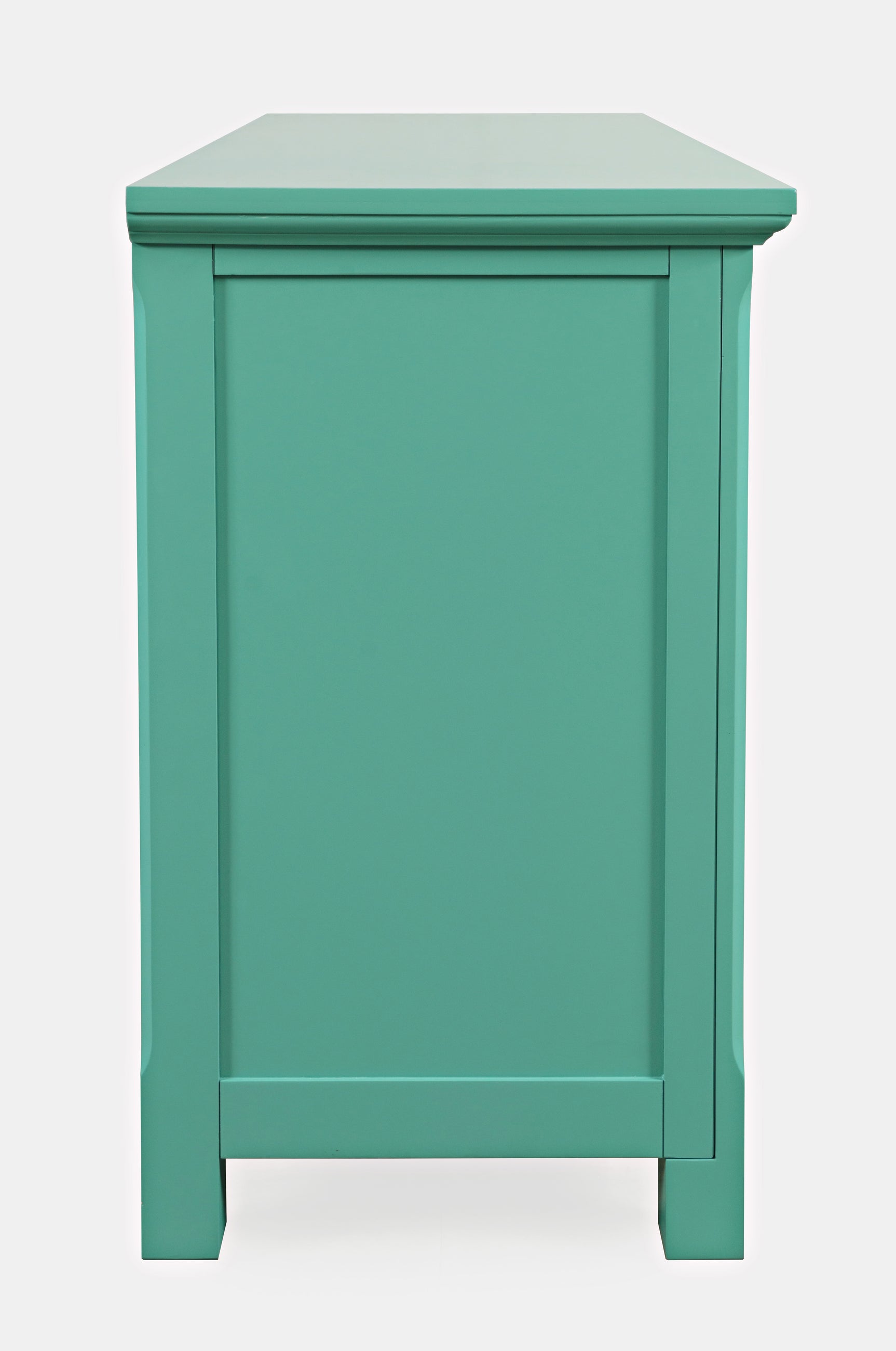 Isabella Aqua 54 Mirrored Accent Cabinet - Ornate Home