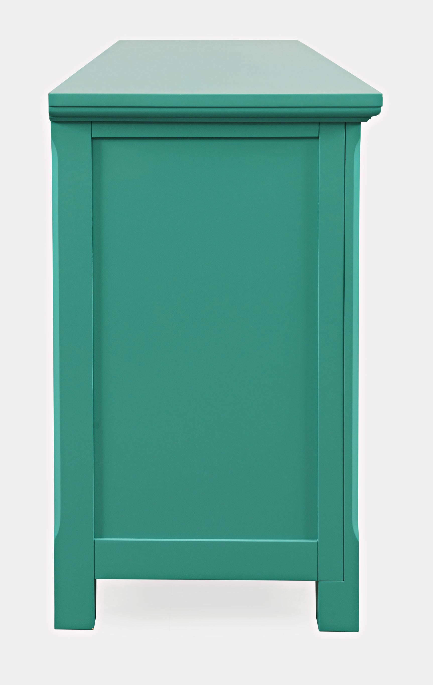 Isabella Aqua 69 Mirrored Accent Cabinet - Ornate Home