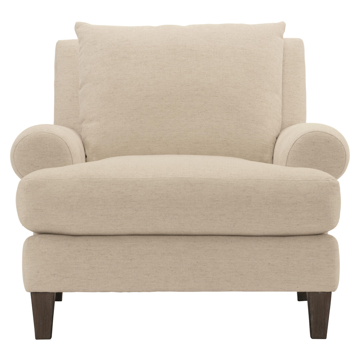 Isabella Ivory Chair Without Pillows - Ornate Home