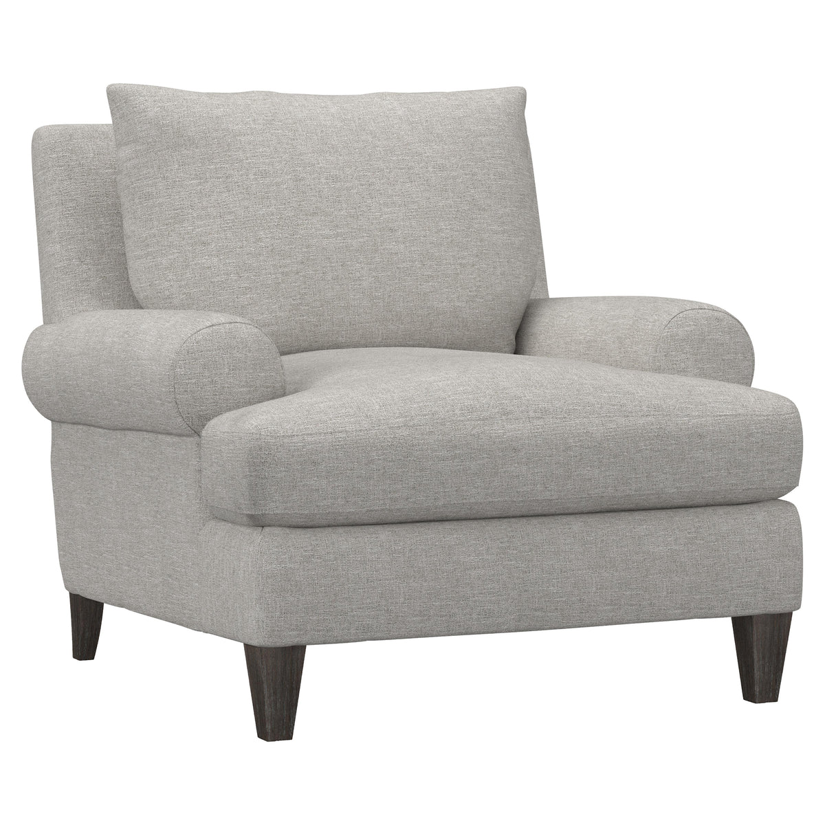Isabella Ivory Chair Without Pillows - Ornate Home