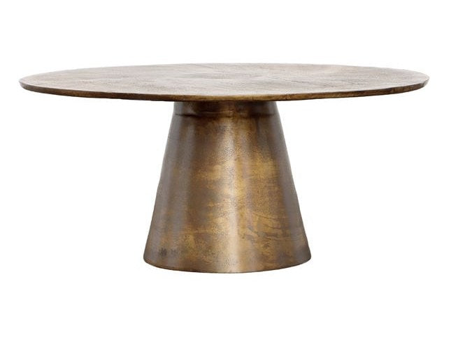 Isak Antique Brass Coffee Table - Ornate Home