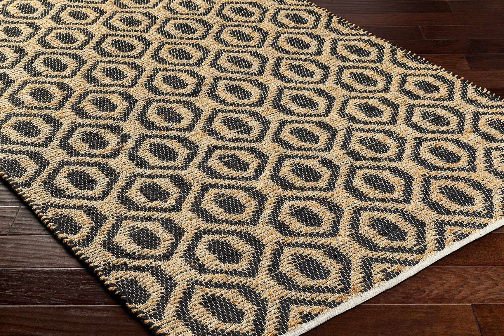 Isaye Charcoal Area Rug - Clearance - Ornate Home