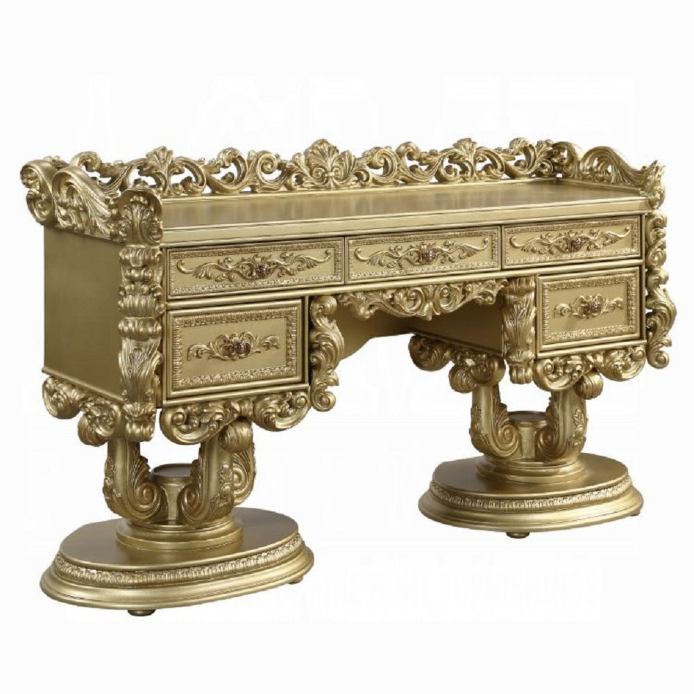 Isidora Bright Gold Dresser / HD-8086 - Ornate Home