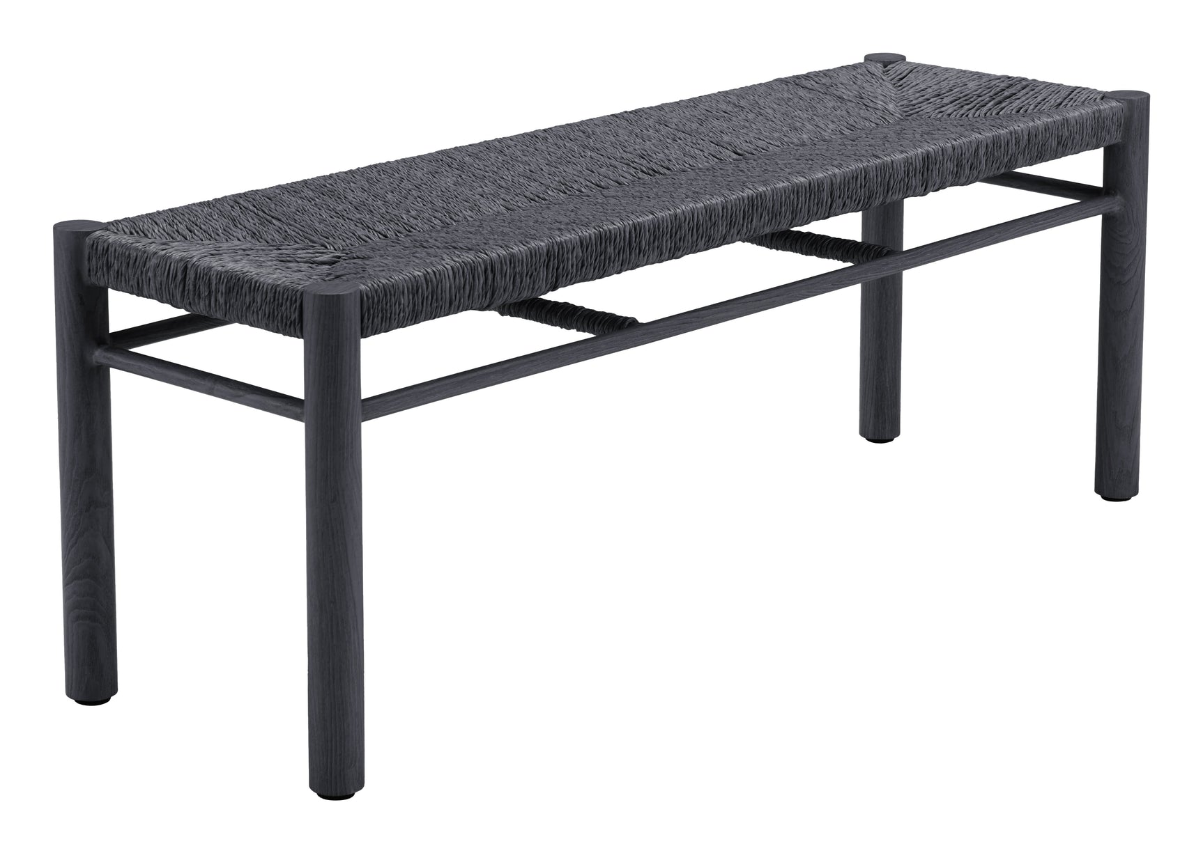 Iska Black Bench - Ornate Home