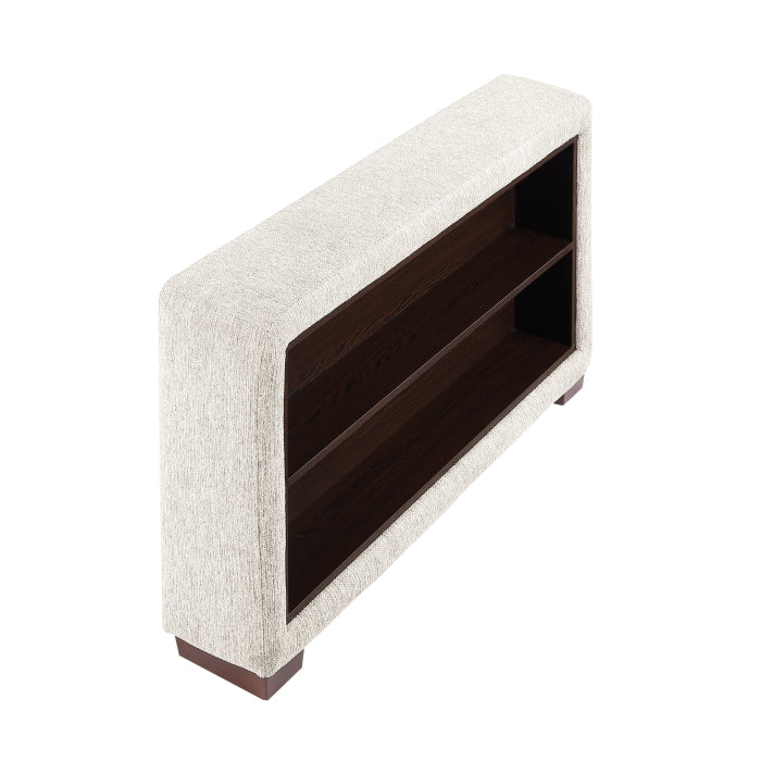 Isla Brown Two Arms With Shelves And Charging Ports - Ornate Home