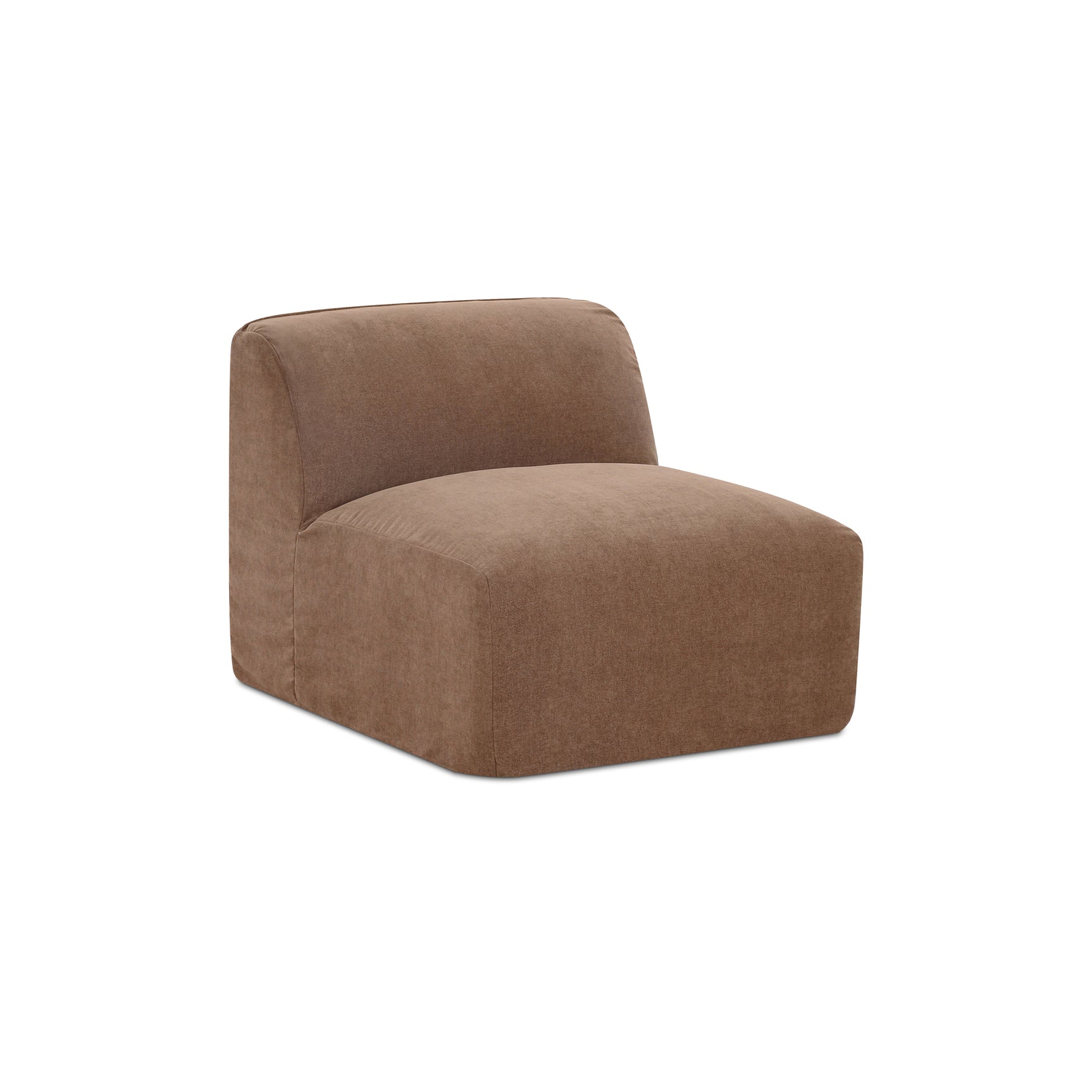 Isla Mocha Slipper Chair - Ornate Home