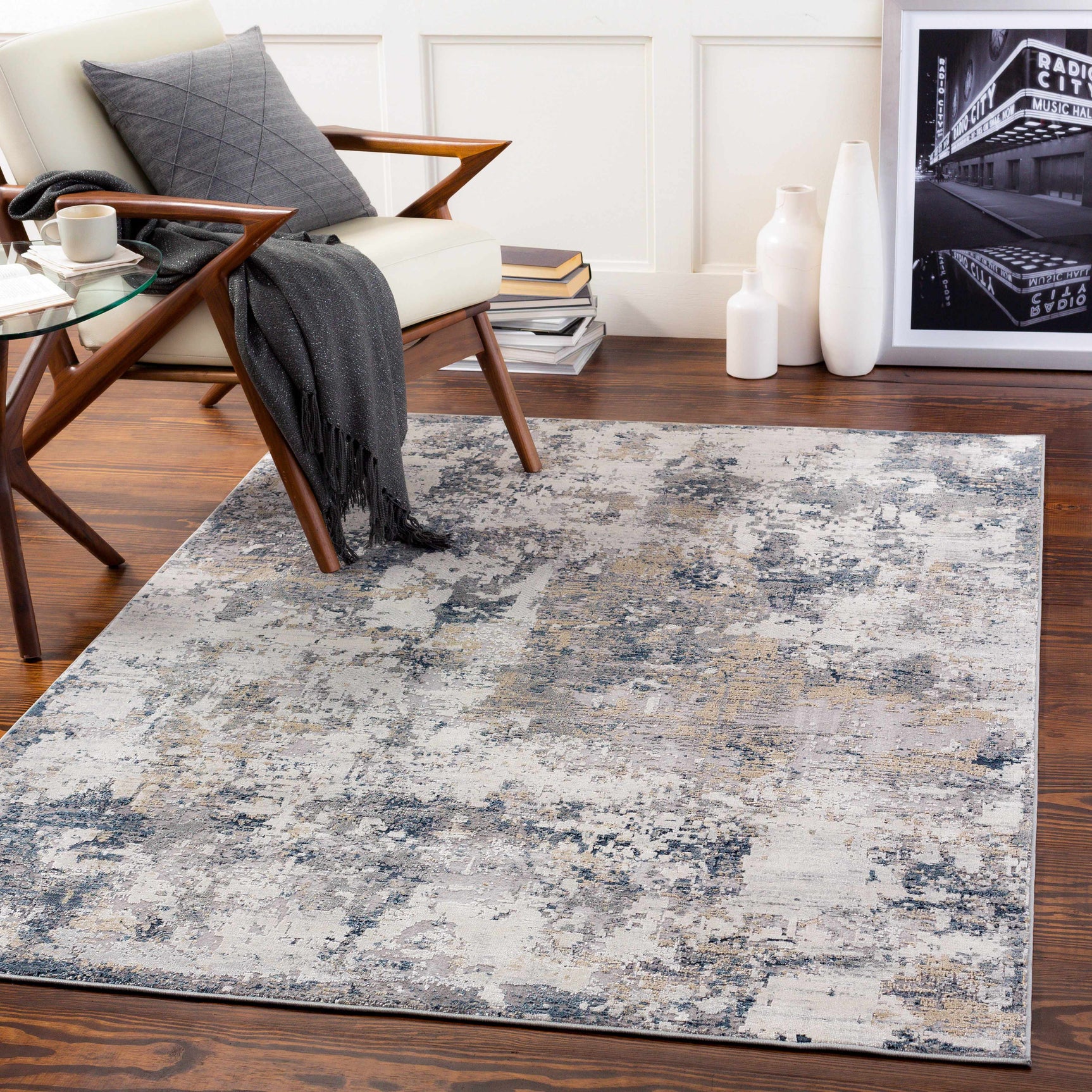 Islington Textured Luxe Area Rug - Ornate Home