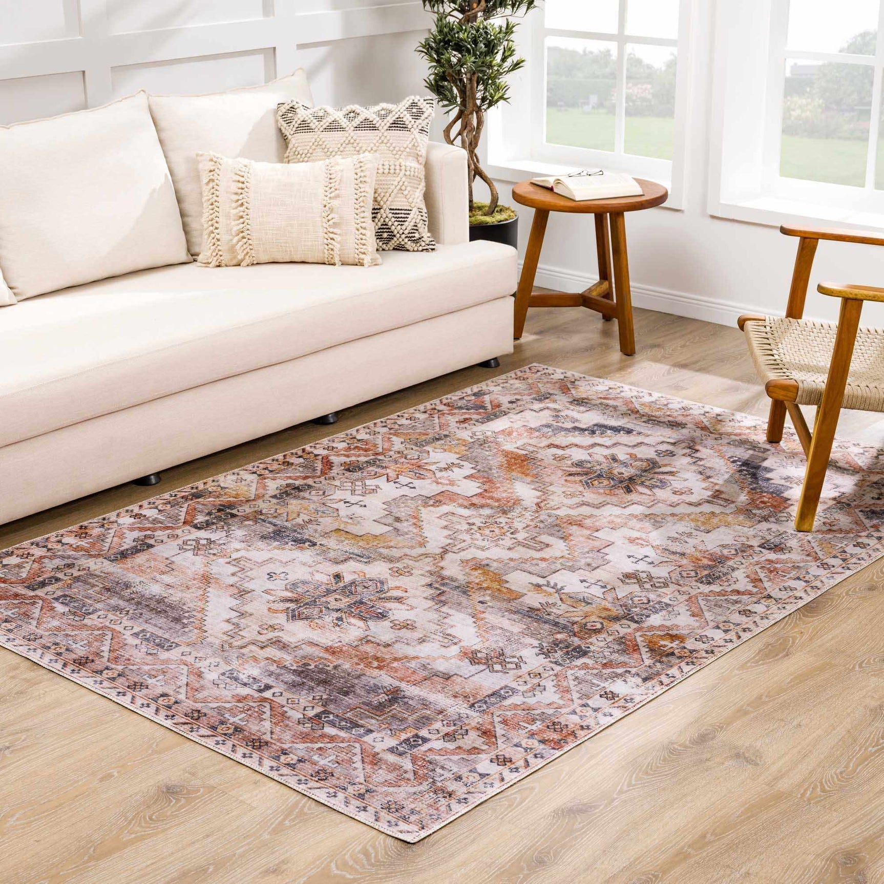 Isugod Washable Area Rug - Ornate Home