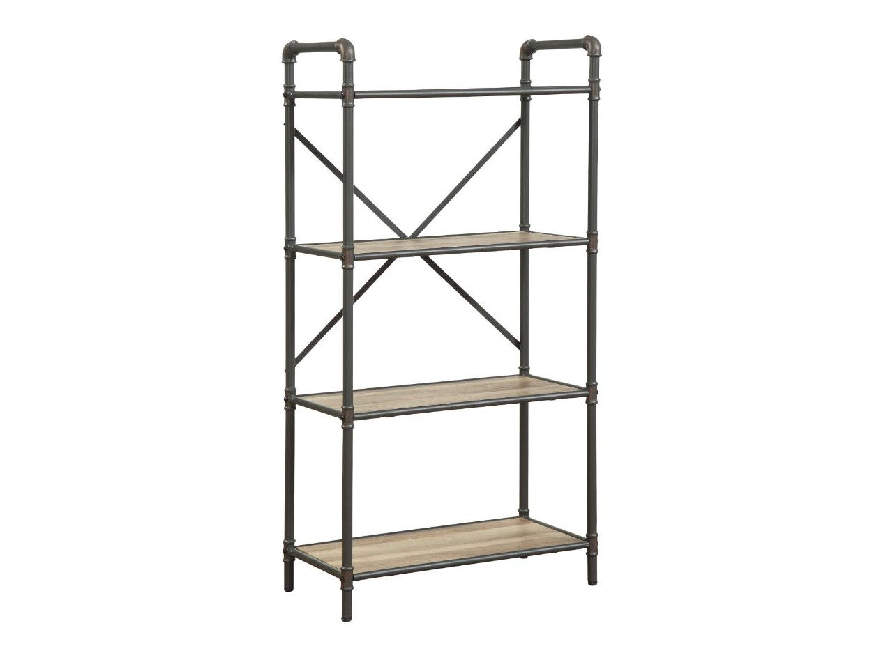 Itzel Oak Bookshelf - Ornate Home