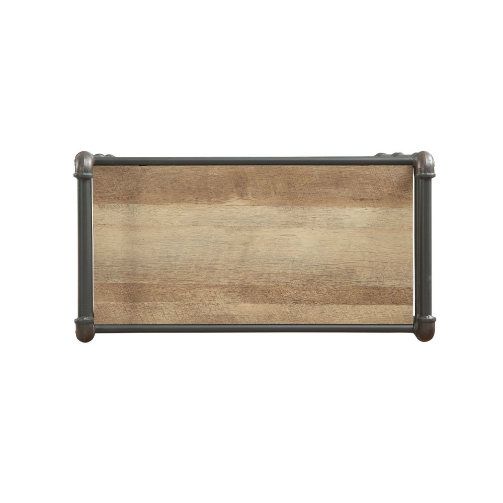 Itzel Oak Bookshelf - Ornate Home