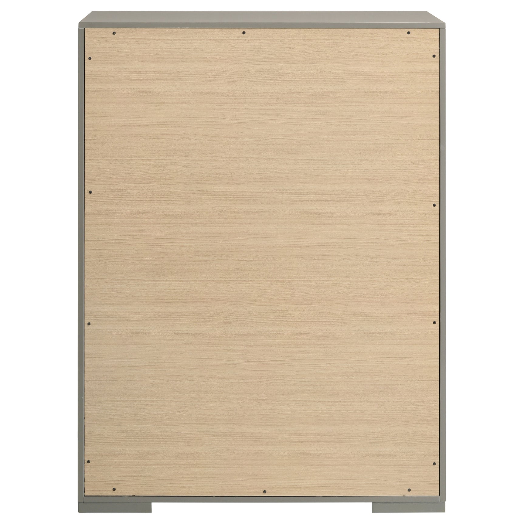 Ives Grey High Gloss Chest - Ornate Home