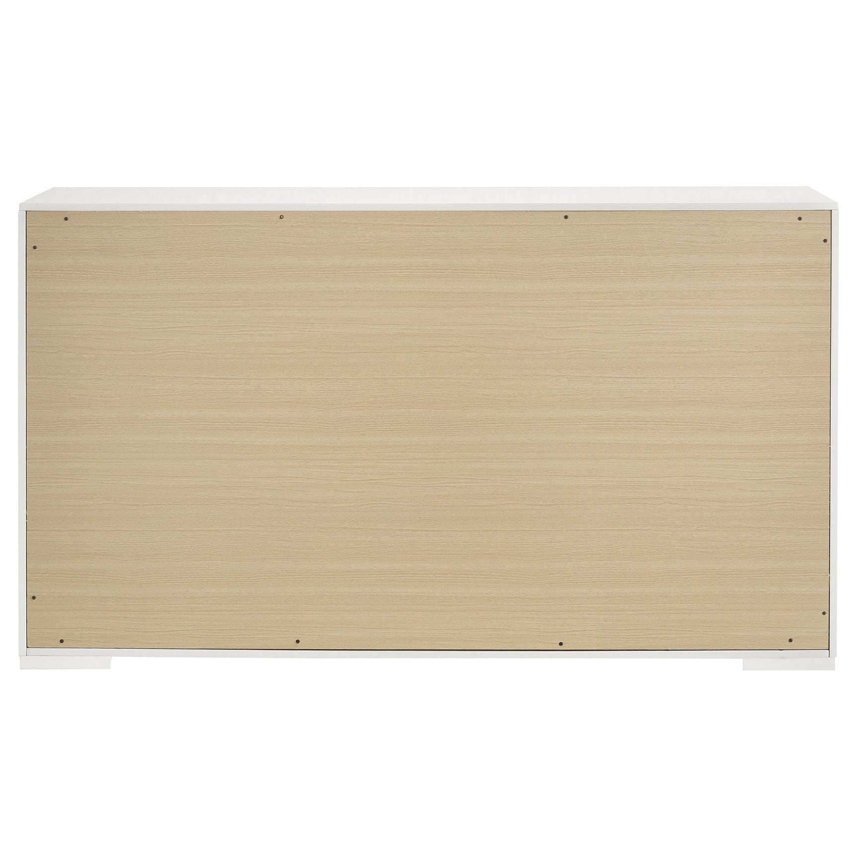 Ives White High Gloss Dresser - Ornate Home