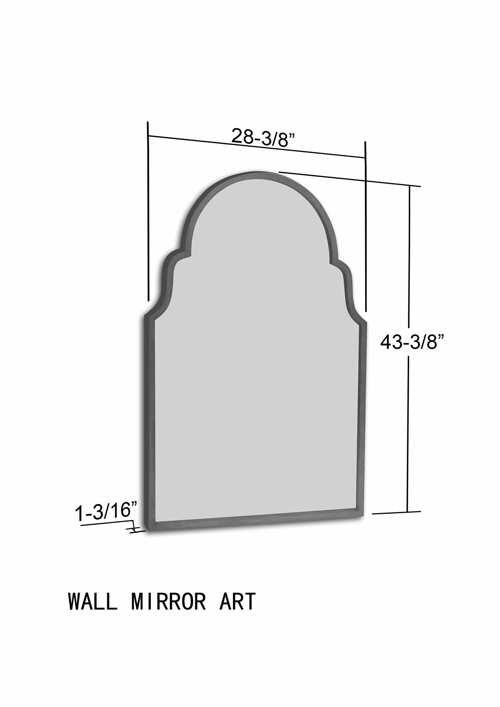 Ivisan Mirror - Clearance - Ornate Home