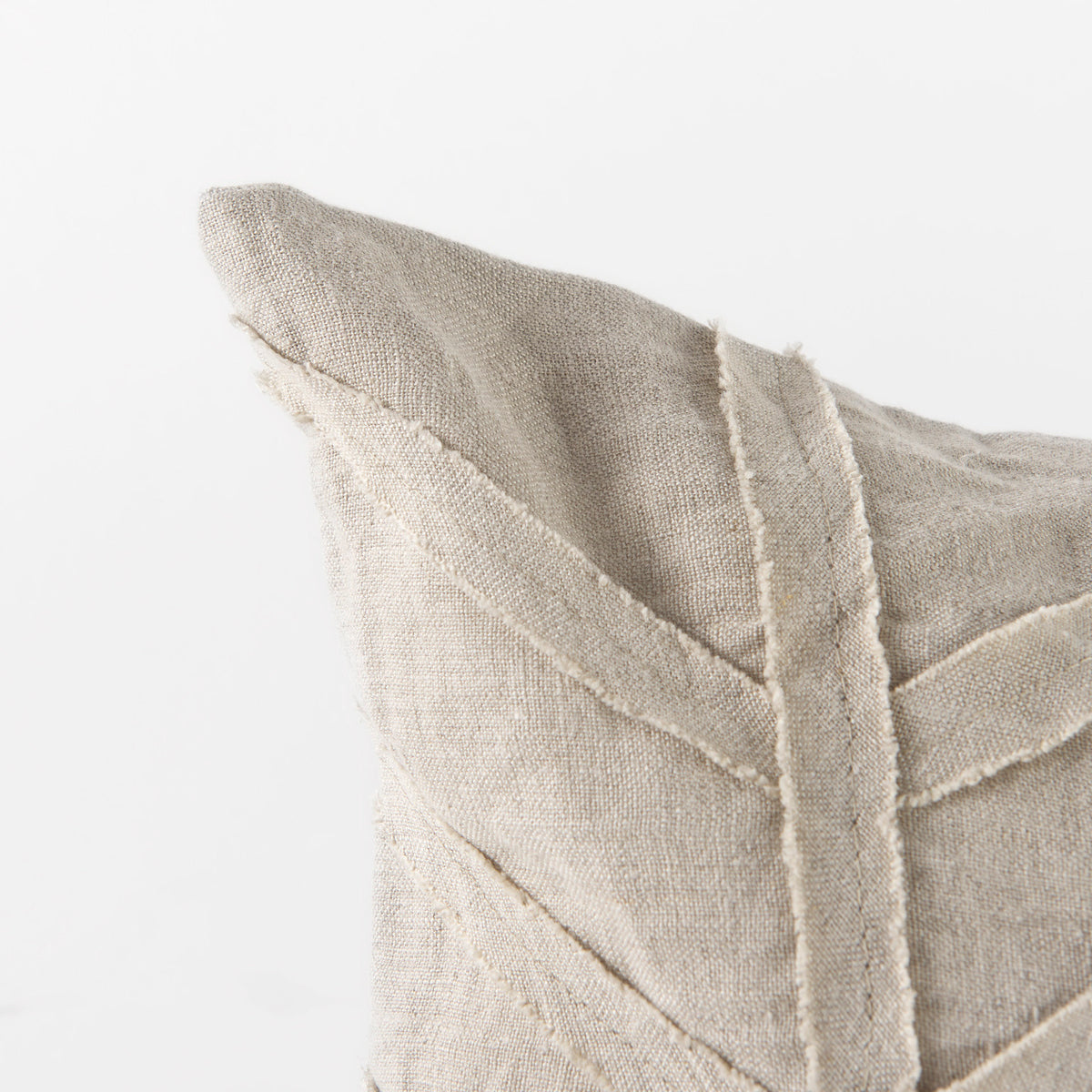 Ivivva Beige 14x26 Fabric Textured Decorative Pillow Cover - Ornate Home