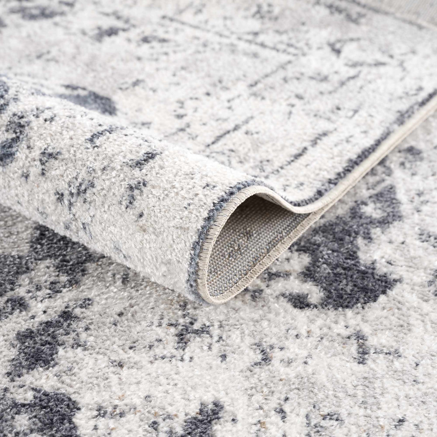 Ivory Hera Washable Area Rug - Ornate Home