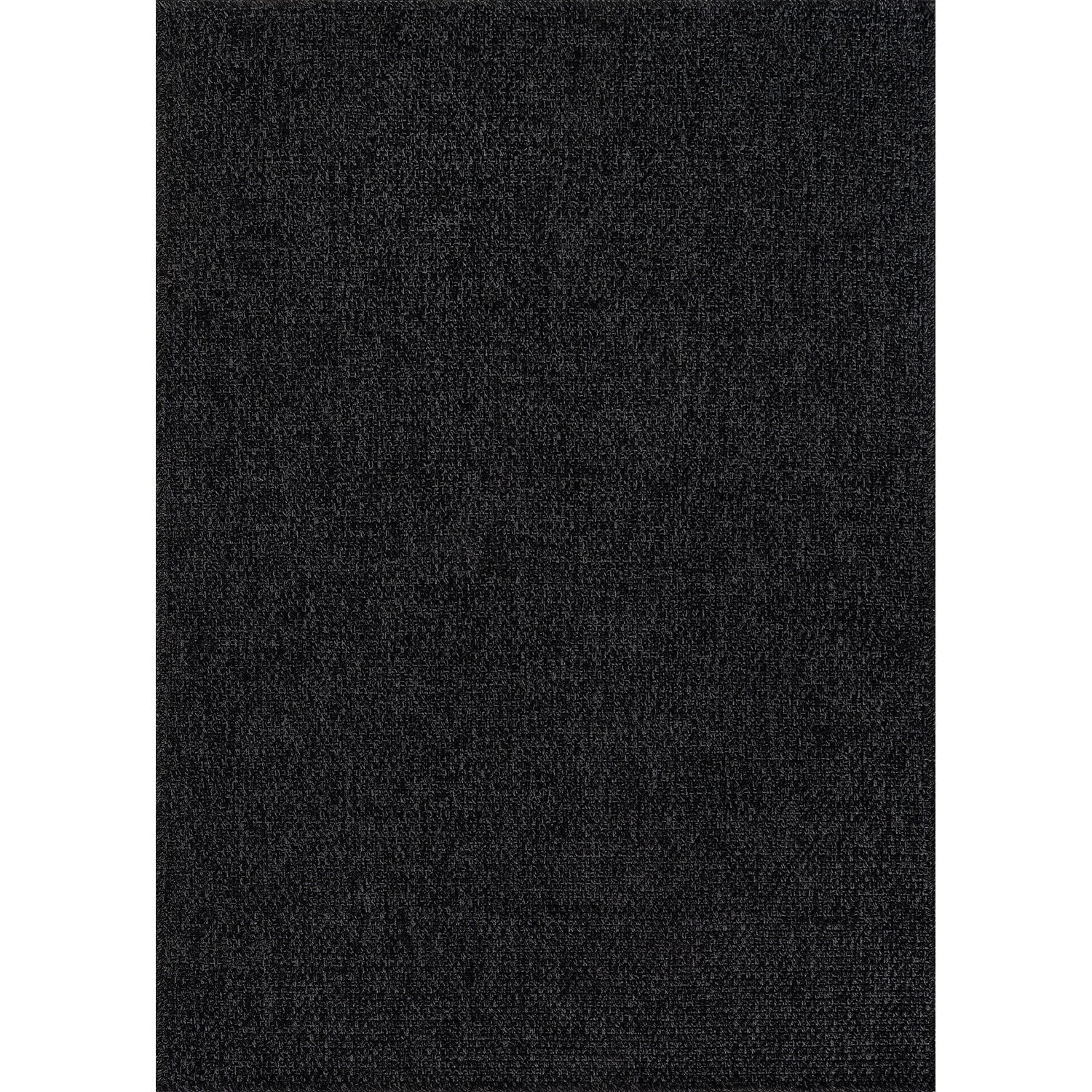 Jorena Dark Gray Jute-Look Rug | Durable Area Rug