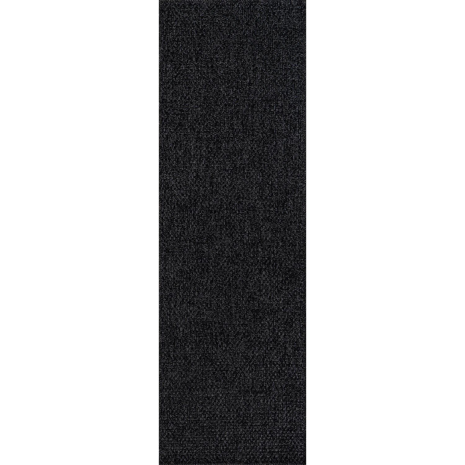 Jorena Dark Gray Jute-Look Rug | Durable Area Rug