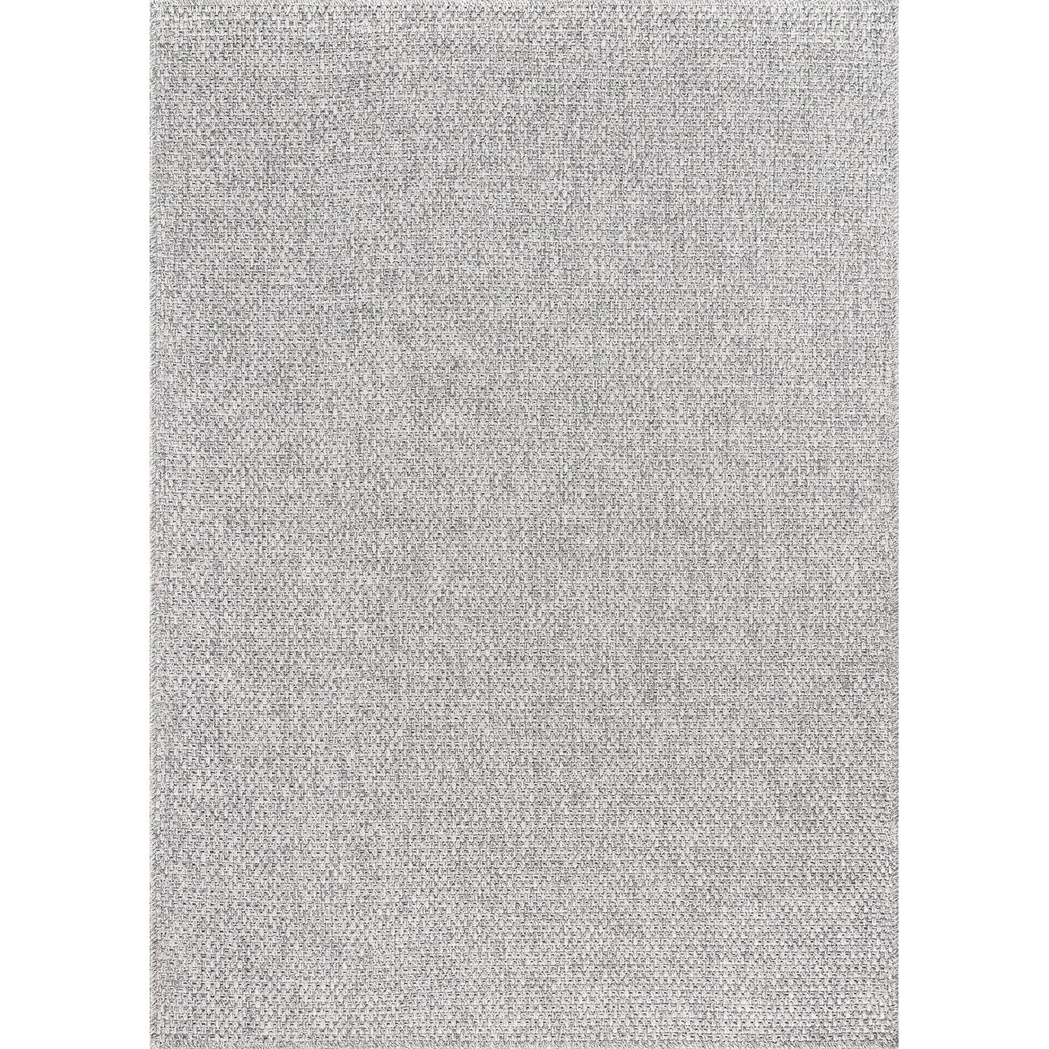 Jorena Gray Jute-Look Rug | Modern Indoor/Outdoor
