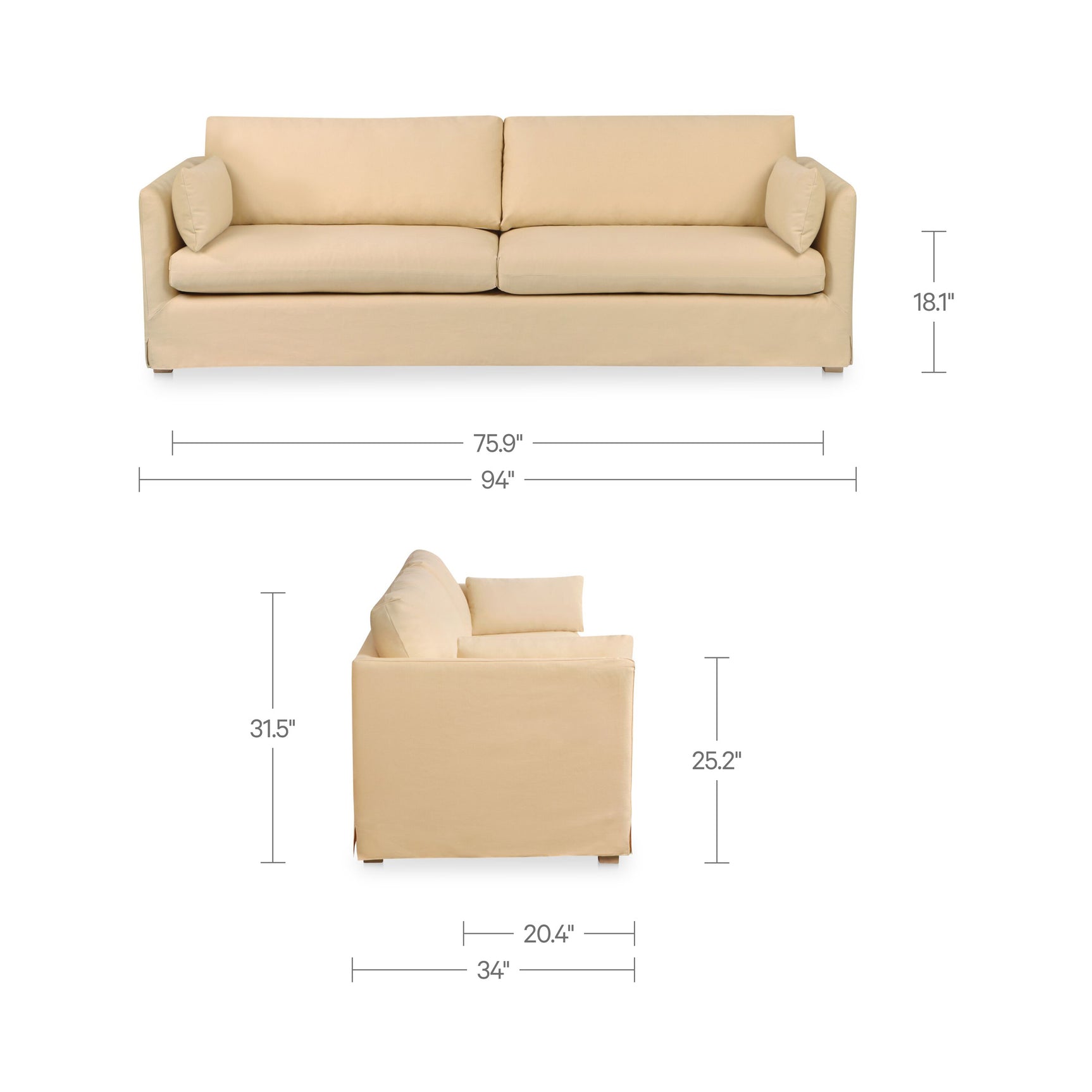 Shea Wheat Sofa