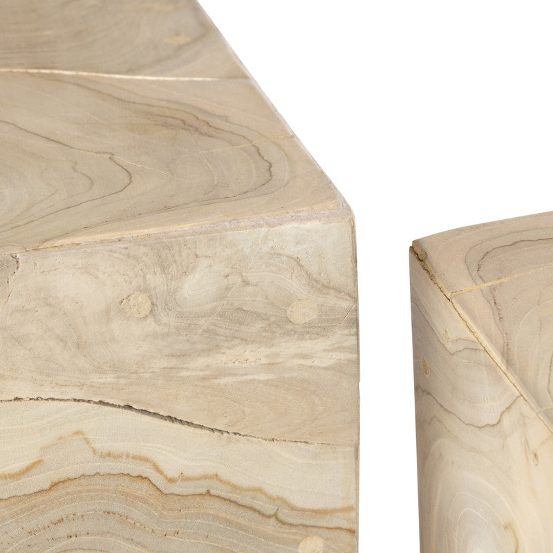 Jackson Tan 2-Piece Pedestals - Ornate Home