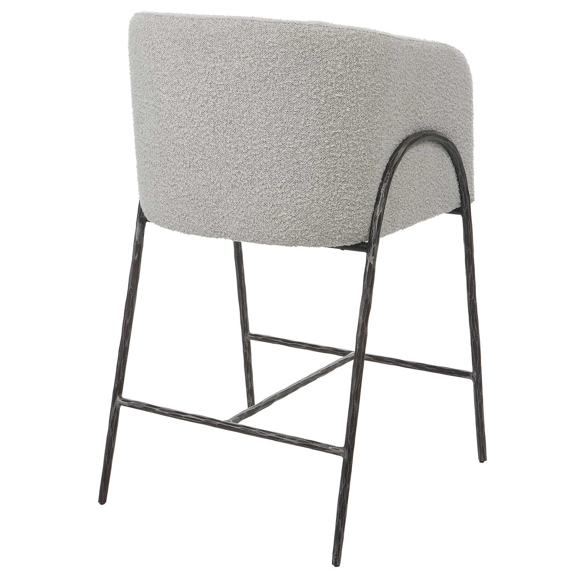 Jacobsen Gray 27" Counter Stool - Ornate Home