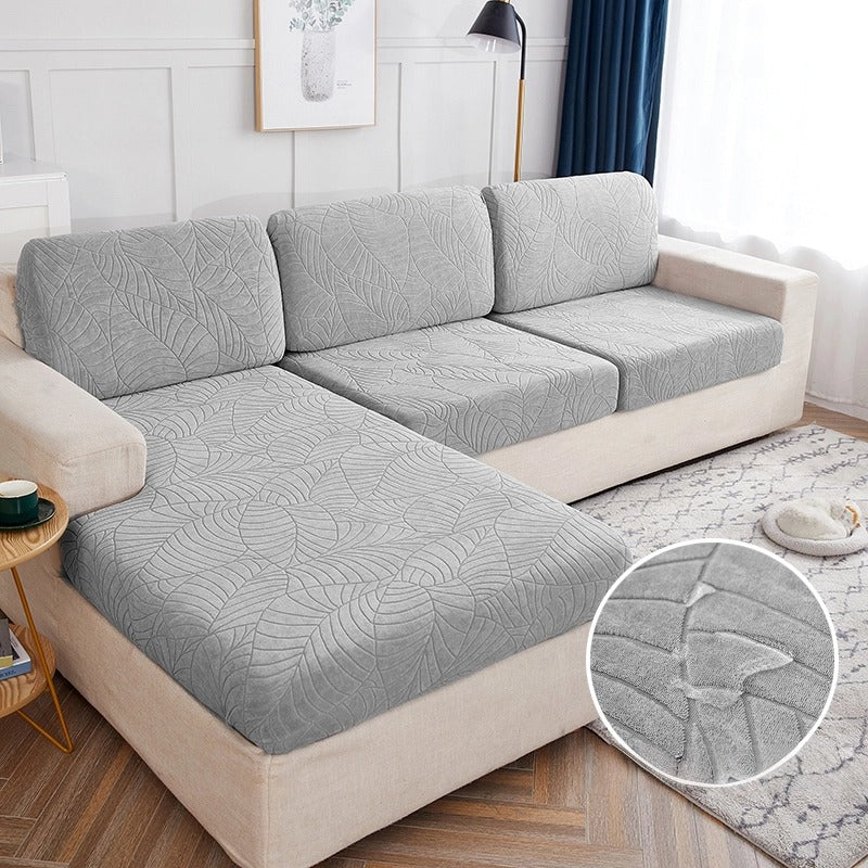 Jacquard Elastic Sofa Cover Water Resistant Removable Furniture Protector Perfect for Pets and Kids - Ornate Home