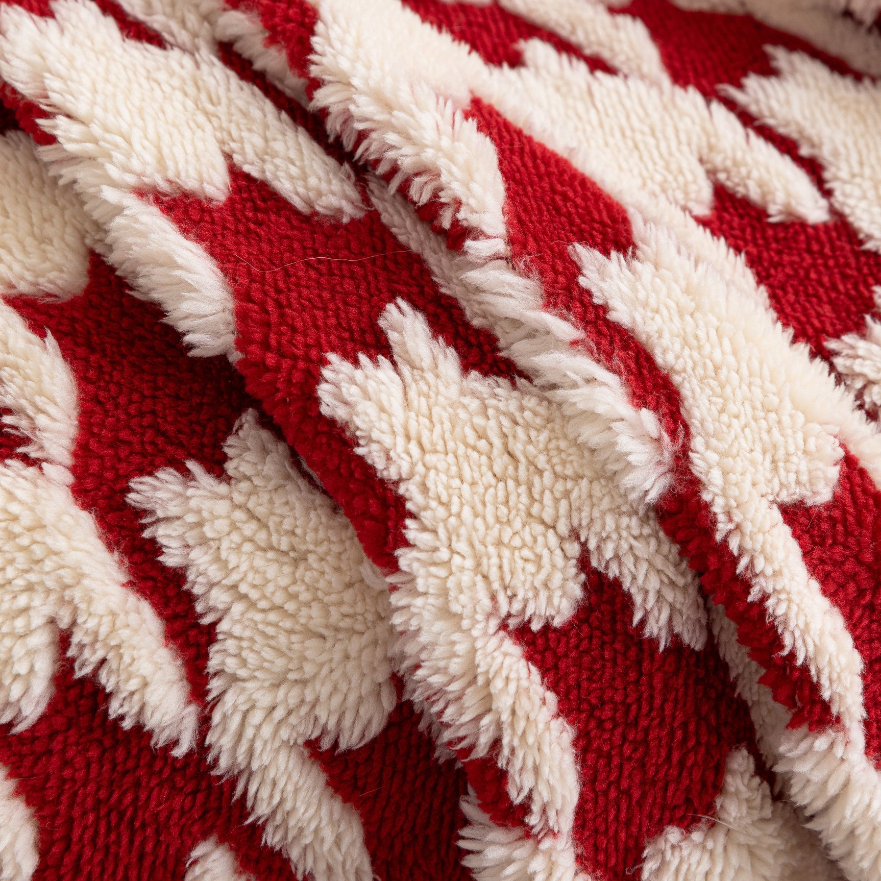 Jacquard Fleece Houndstooth Warm Cozy Couch Cover Blanket Decorative Throws for Sofas - Ornate Home