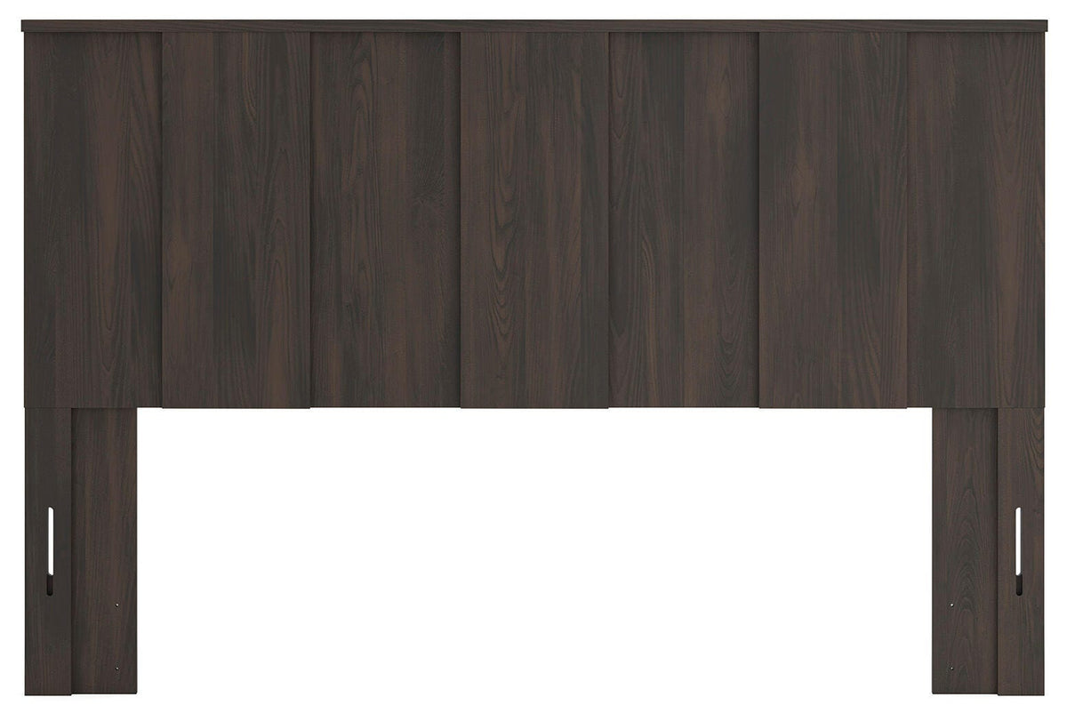 Jadiston Dark Brown King Panel Headboard (Online Special Price) - Ornate Home