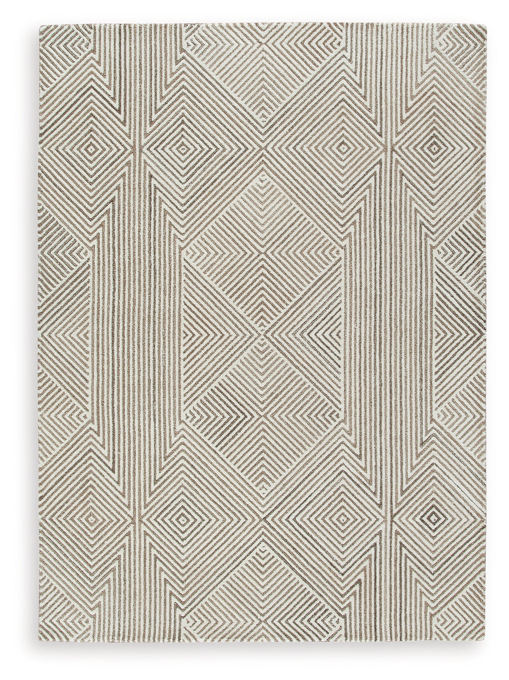 Jadott Beige/Brown Medium Rug - Ornate Home