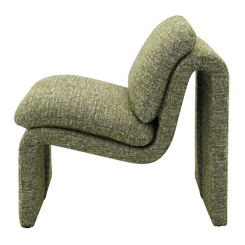Jaeda Green Boucle Accent Chair - Ornate Home