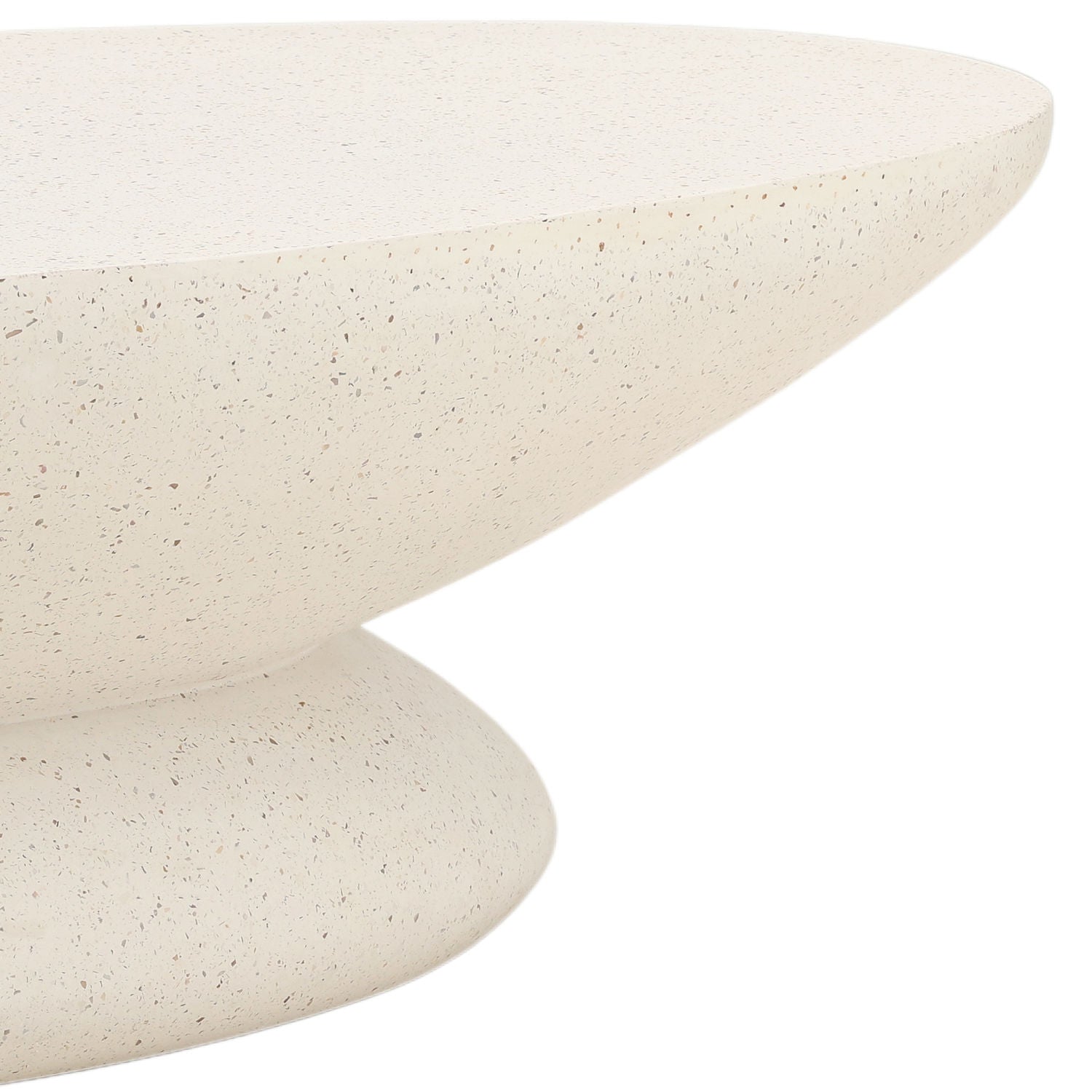 Jaela Ivory Outdoor Coffee Table - Ornate Home