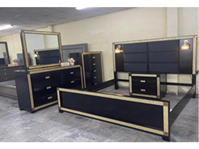 Jamani Black Chest - Ornate Home