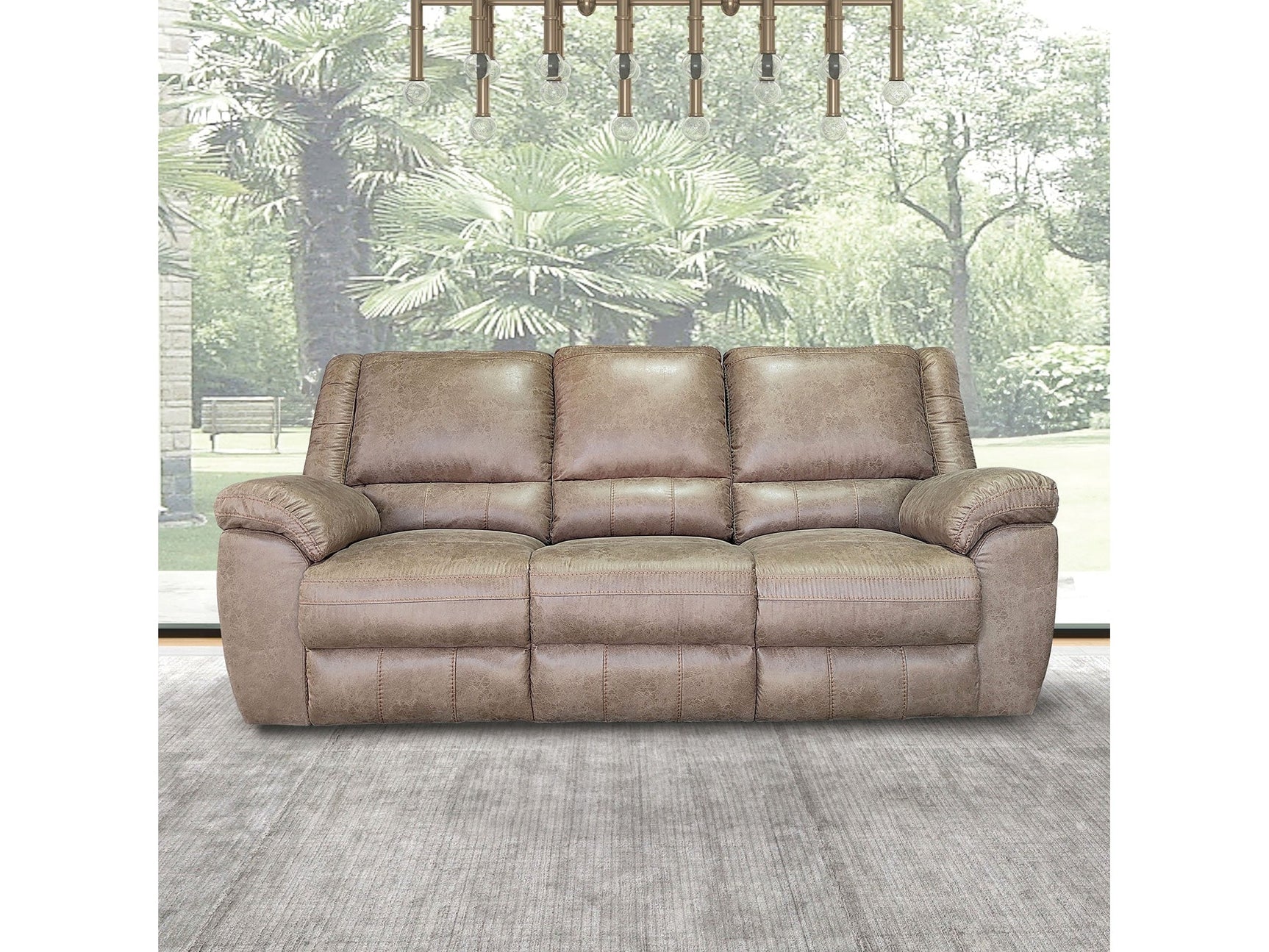 Jambi Brown Sofa - Ornate Home