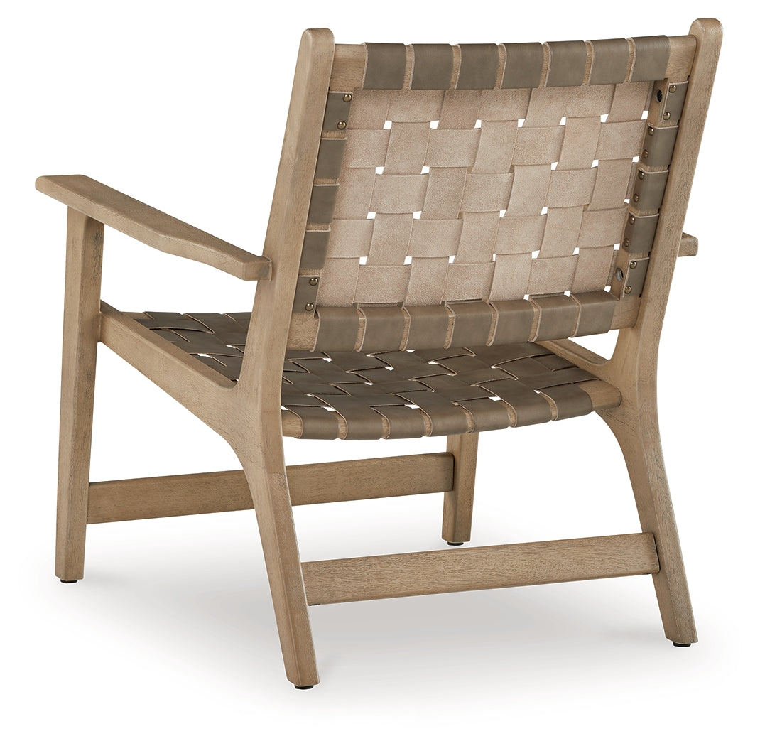 Jameset Taupe Accent Chair (Online Special Price) - Ornate Home