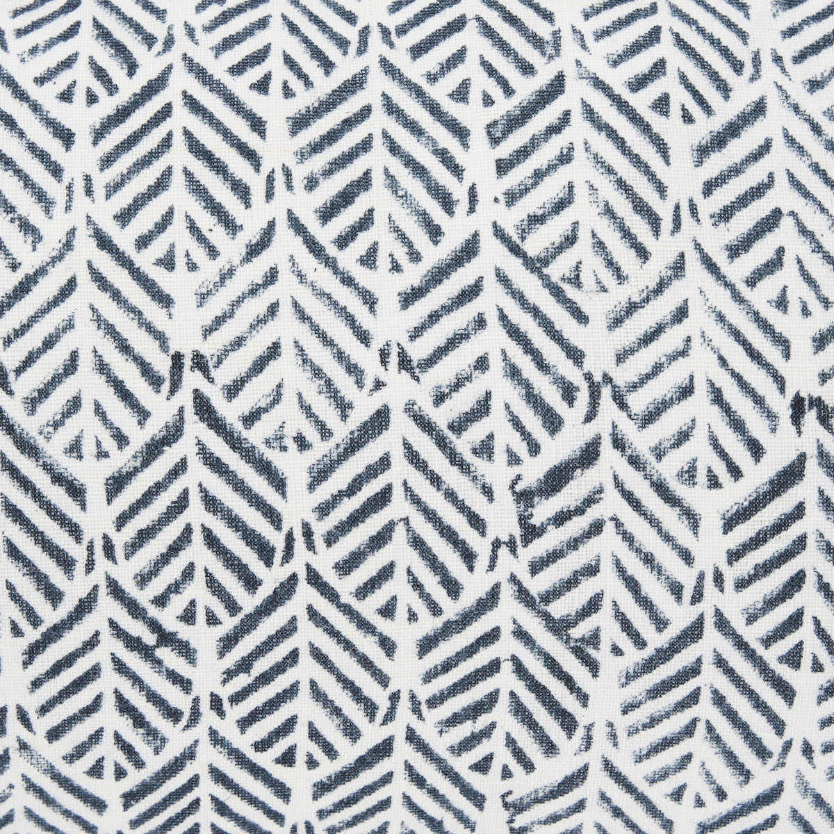 Janelle Cream/Indigo 14x26 Linen Lumbar Pillow Cover - Ornate Home