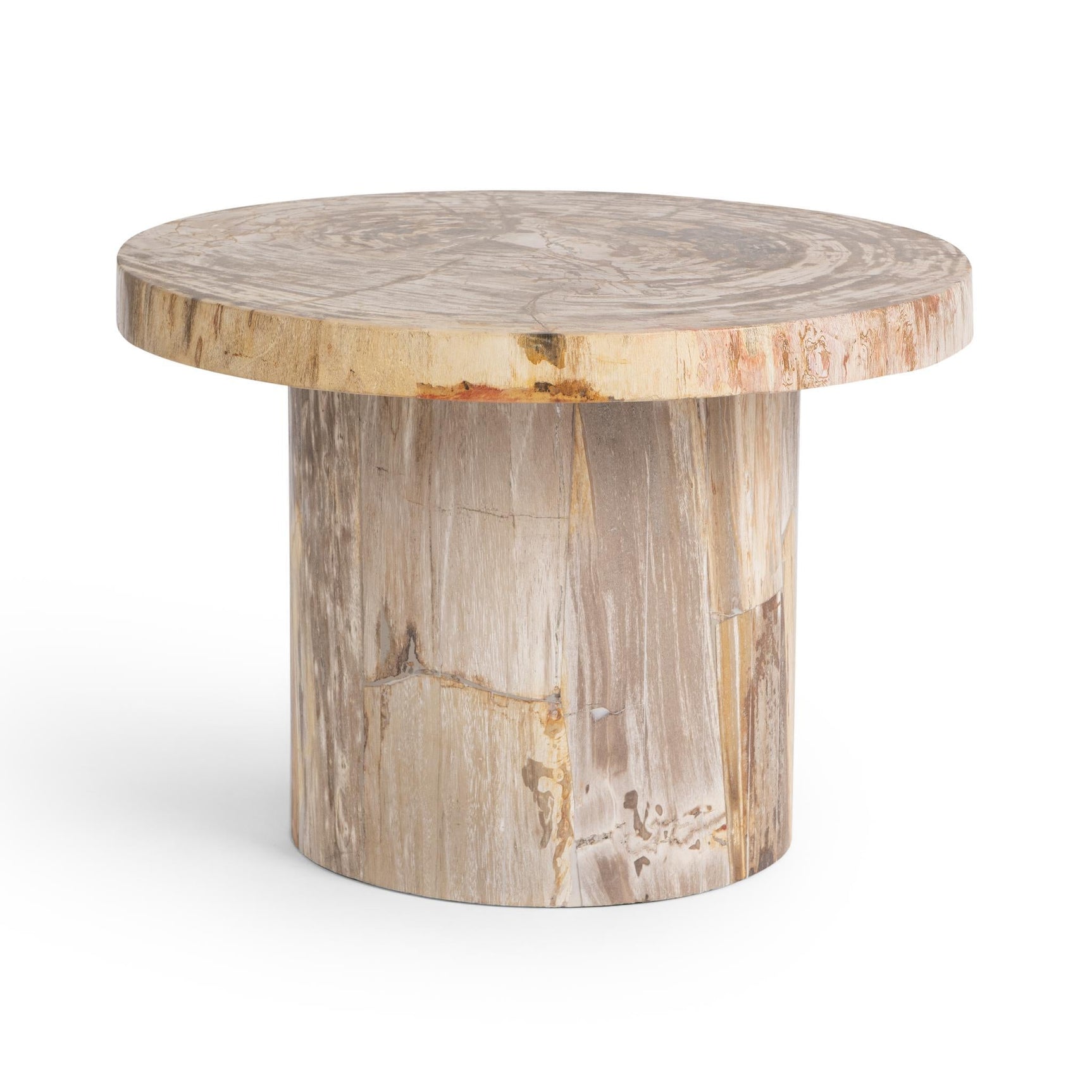 Janelle Sepia Vein Accent Table - Ornate Home