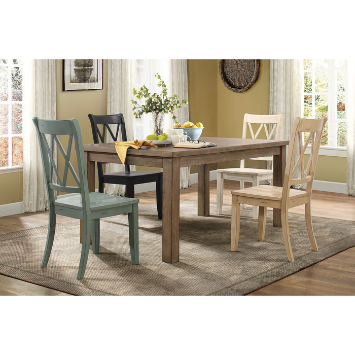 Janina Black Side Chair (Set of 2) - Ornate Home