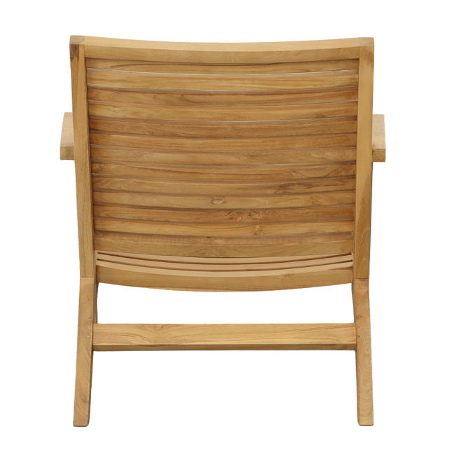 Janine Natural Outdoor Occasional Chair - Ornate Home