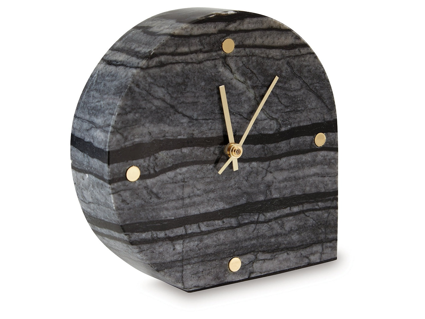 Janmour Black Table Clock (Online Special Price) - Ornate Home