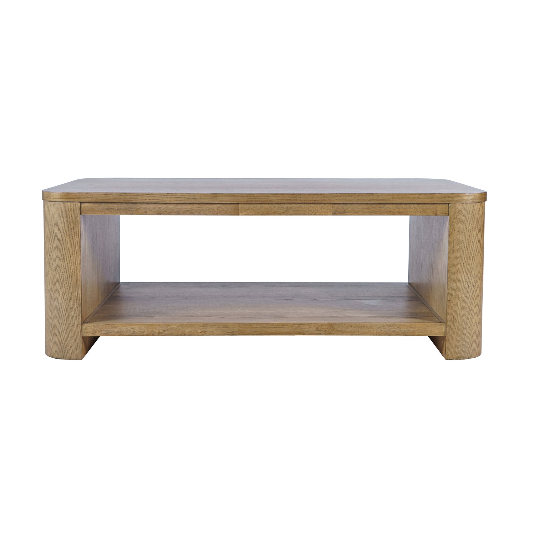 Janzen Cascade Oak Castered Cocktail Table - Ornate Home