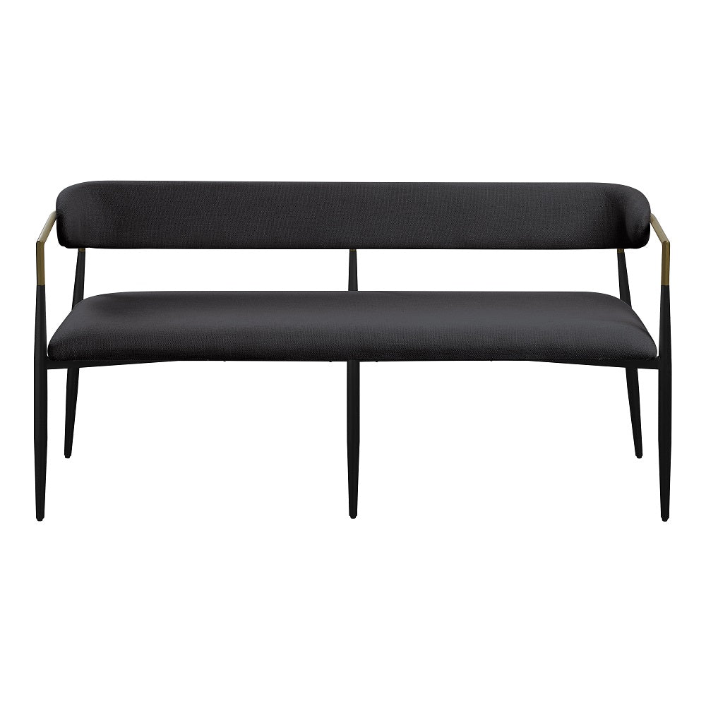 Jaramillo Beige/Black Bench - Ornate Home