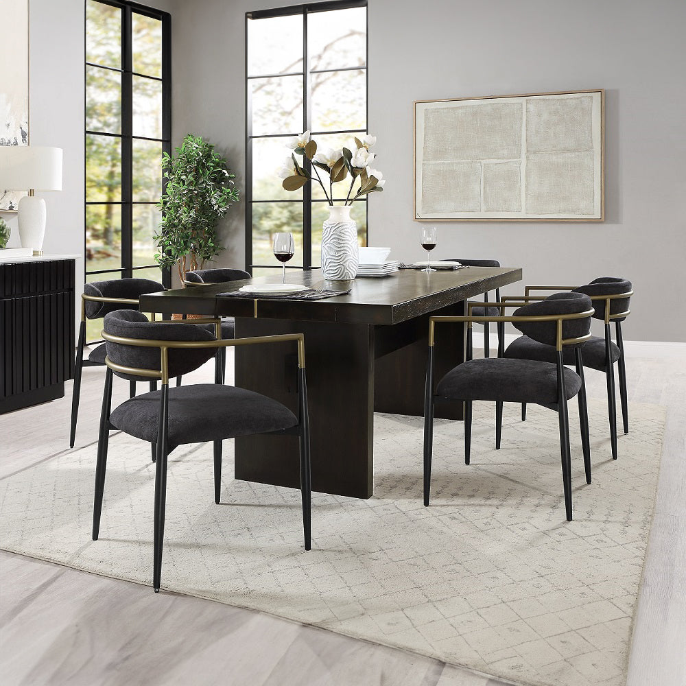 Jaramillo Black Side Chair (Set Of 2) - Ornate Home