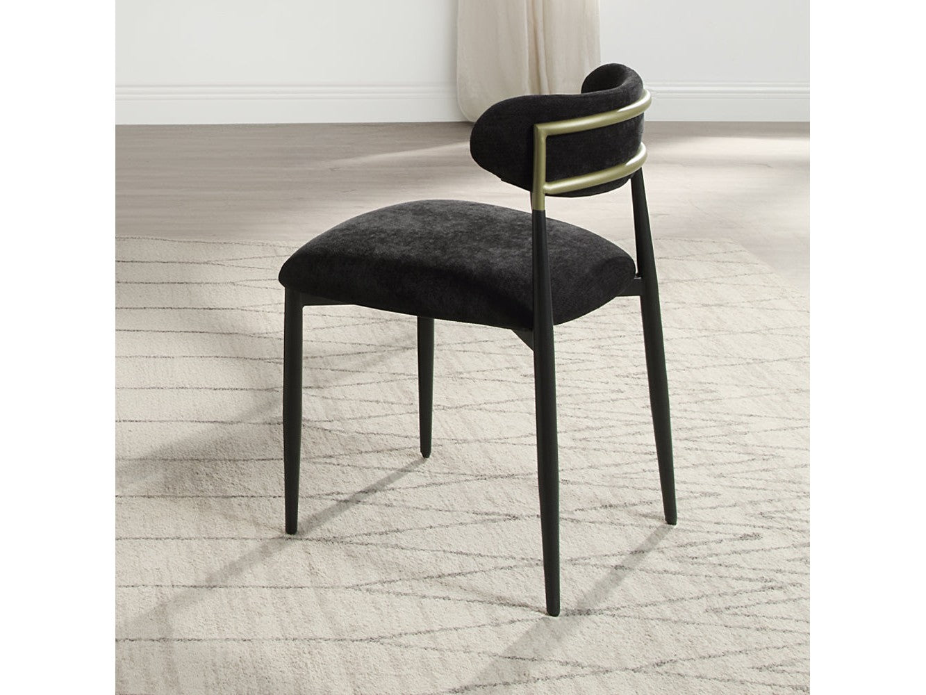 Jaramillo Black & Side Chair (Set of 2) - Ornate Home