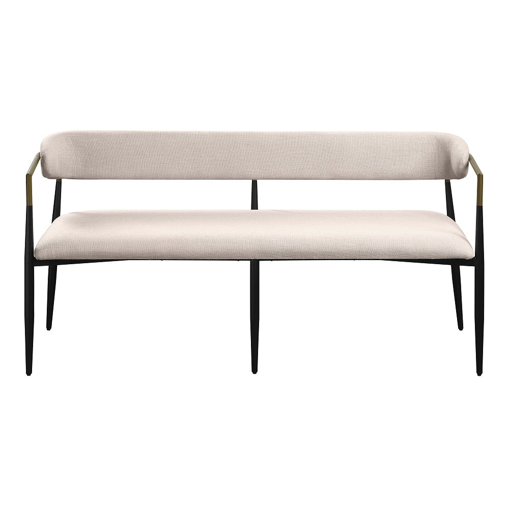Jaramillo White Bench - Ornate Home