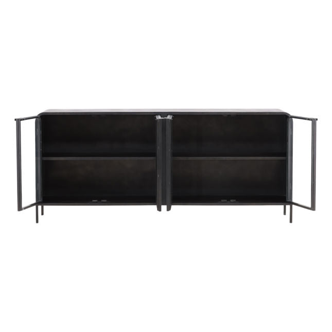 Jarin Black Sideboard - Ornate Home