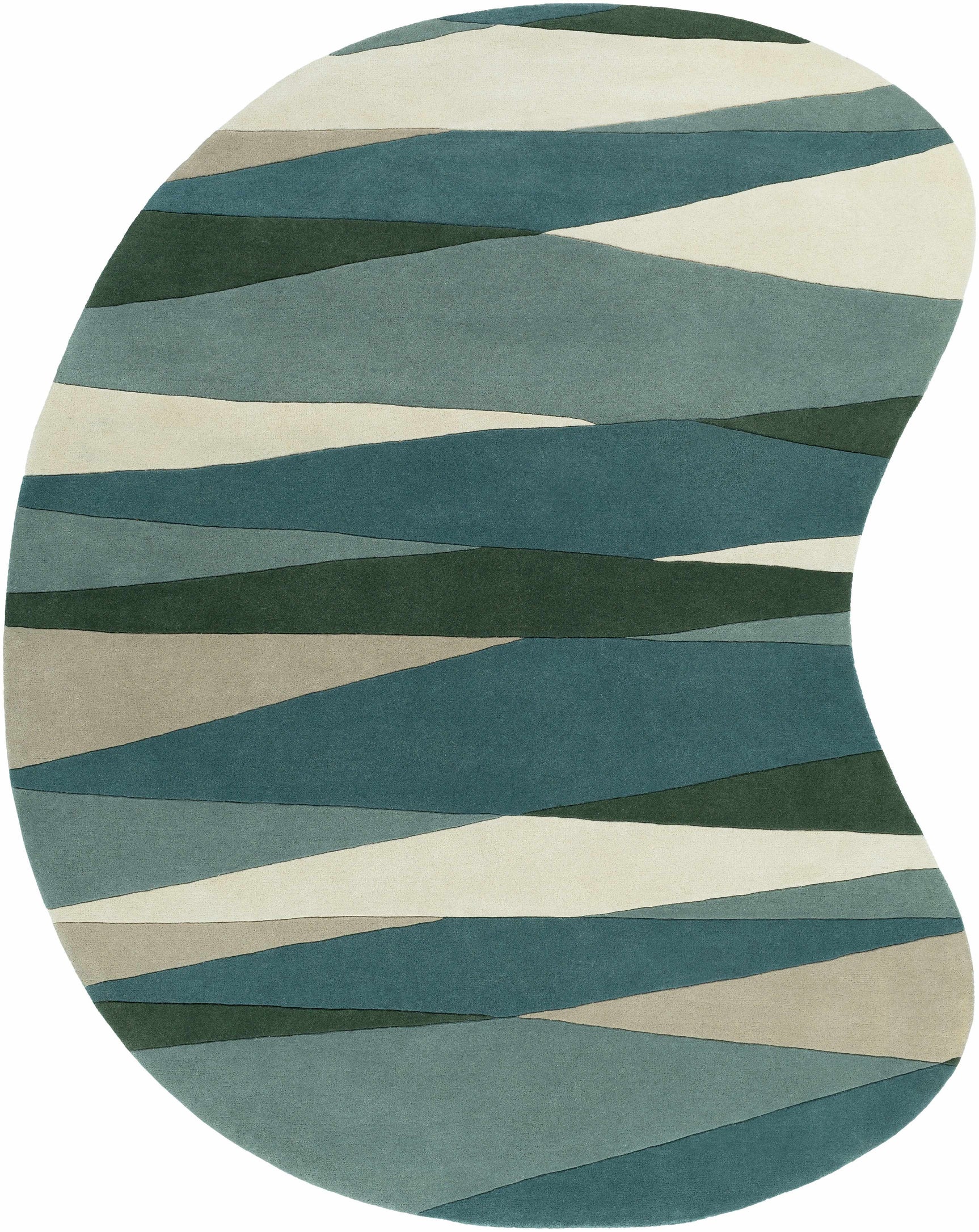 Jarratt Modern Wool Rug - Ornate Home