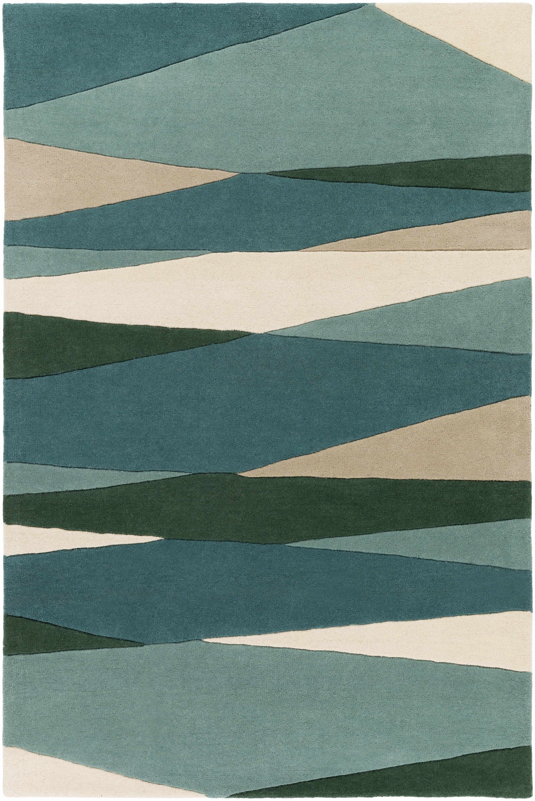 Jarratt Modern Wool Rug - Ornate Home