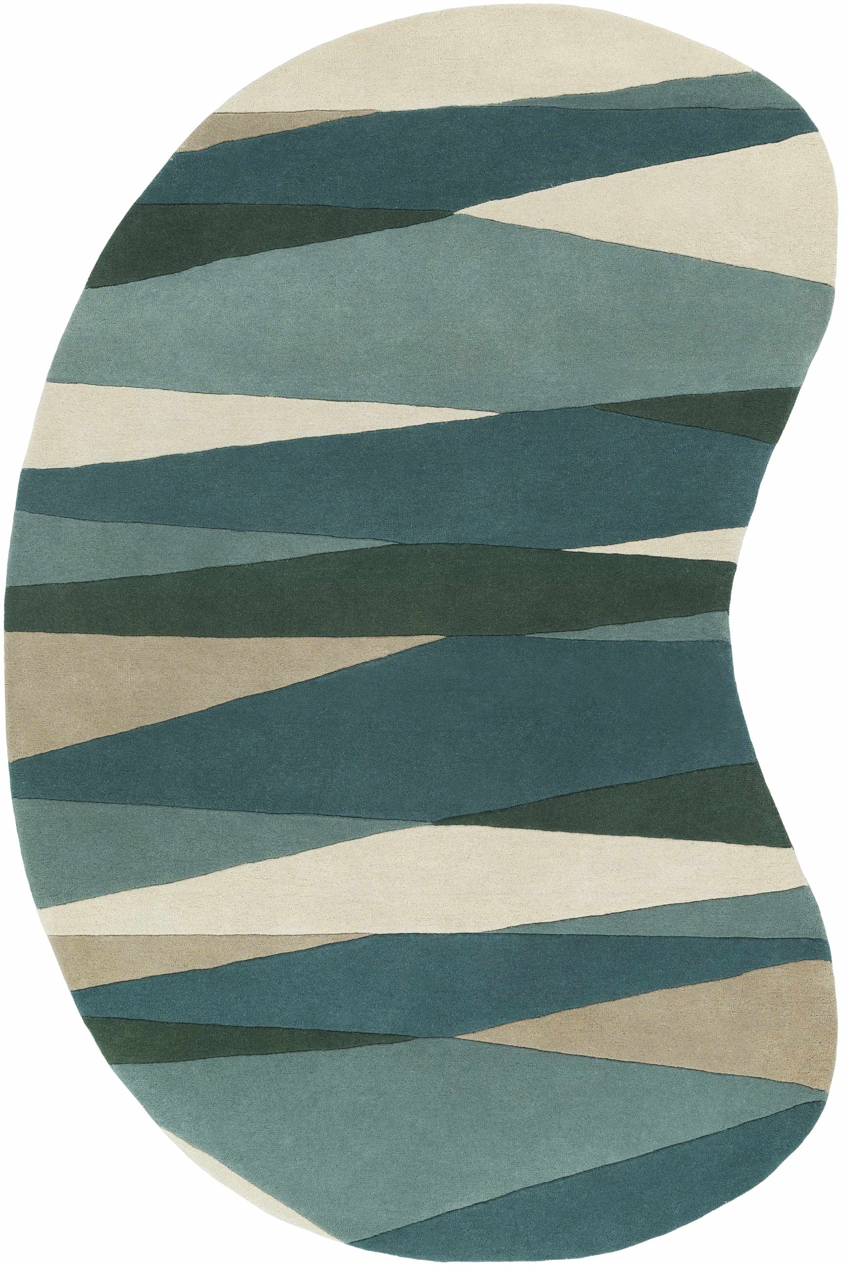Jarratt Modern Wool Rug - Ornate Home